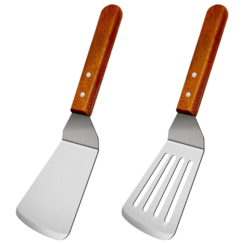 Cast Iron Skillet - Metal Spatulas for Cast Iron Skillet,
