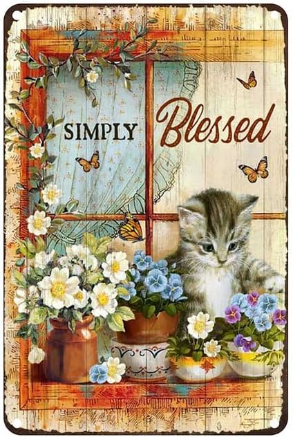 Kitchen Gadgets Gift - 1p,Flower Adorable Kitten Monarch Simply Blessed