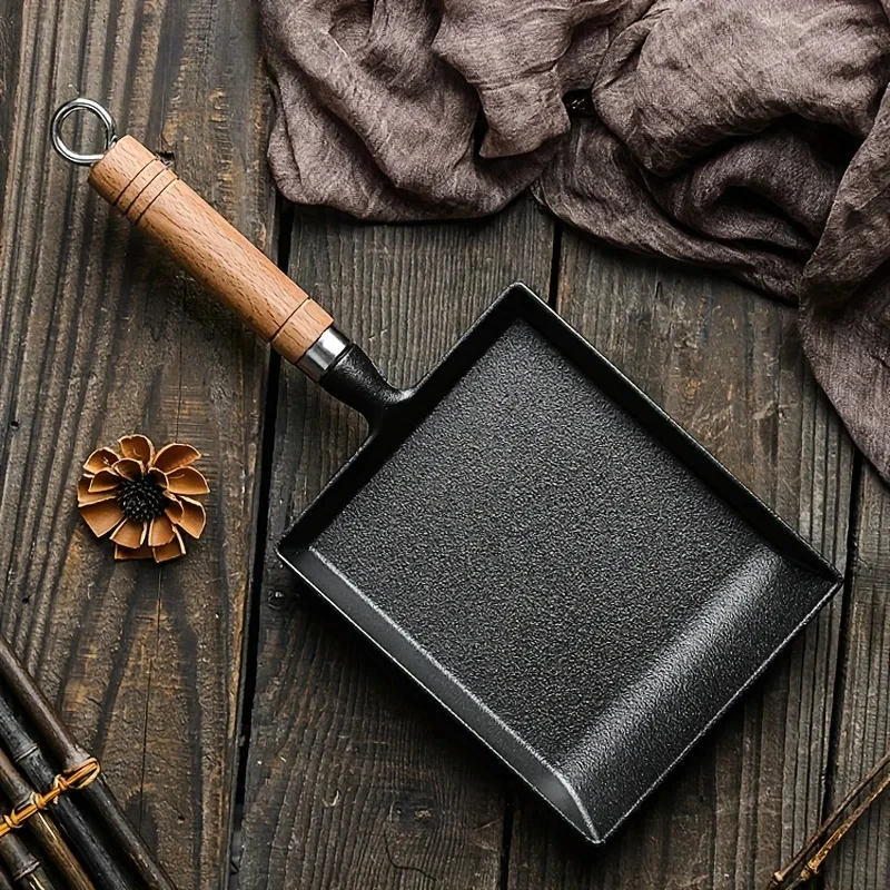 Cast Iron Skillet - 1Pc Japanese Cast Iron Pan Frying