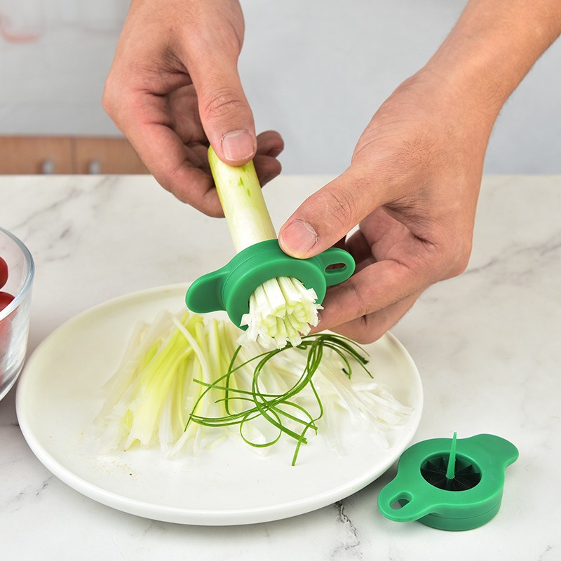 Kitchen Gadgets Wirecutter - Scallion Cutter Stainless Steel Plum Blossom