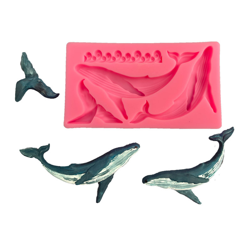 Kitchen Gadgets Website - DIY Whale Silicone Mold Ocean Series