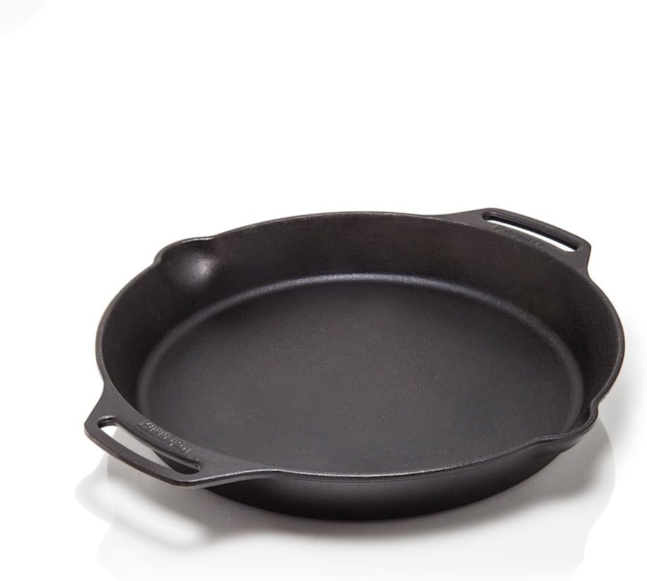 Cast Iron Skillet - 14-Inch Pre-Seasoned Cast Iron Skillet, Perfect