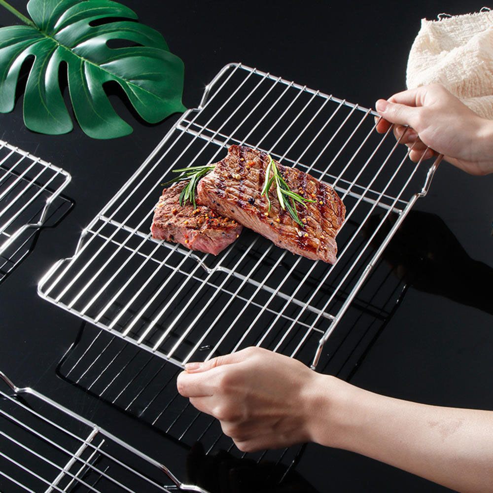 Kitchen Gadgets You Need - Stainless Steel Barbecue Mesh Mat Reusable