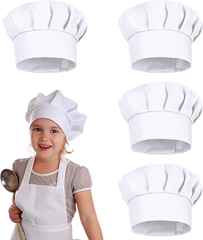 Kitchen Gadgets You Need - 4PCS White Party Cap Hat Costume
