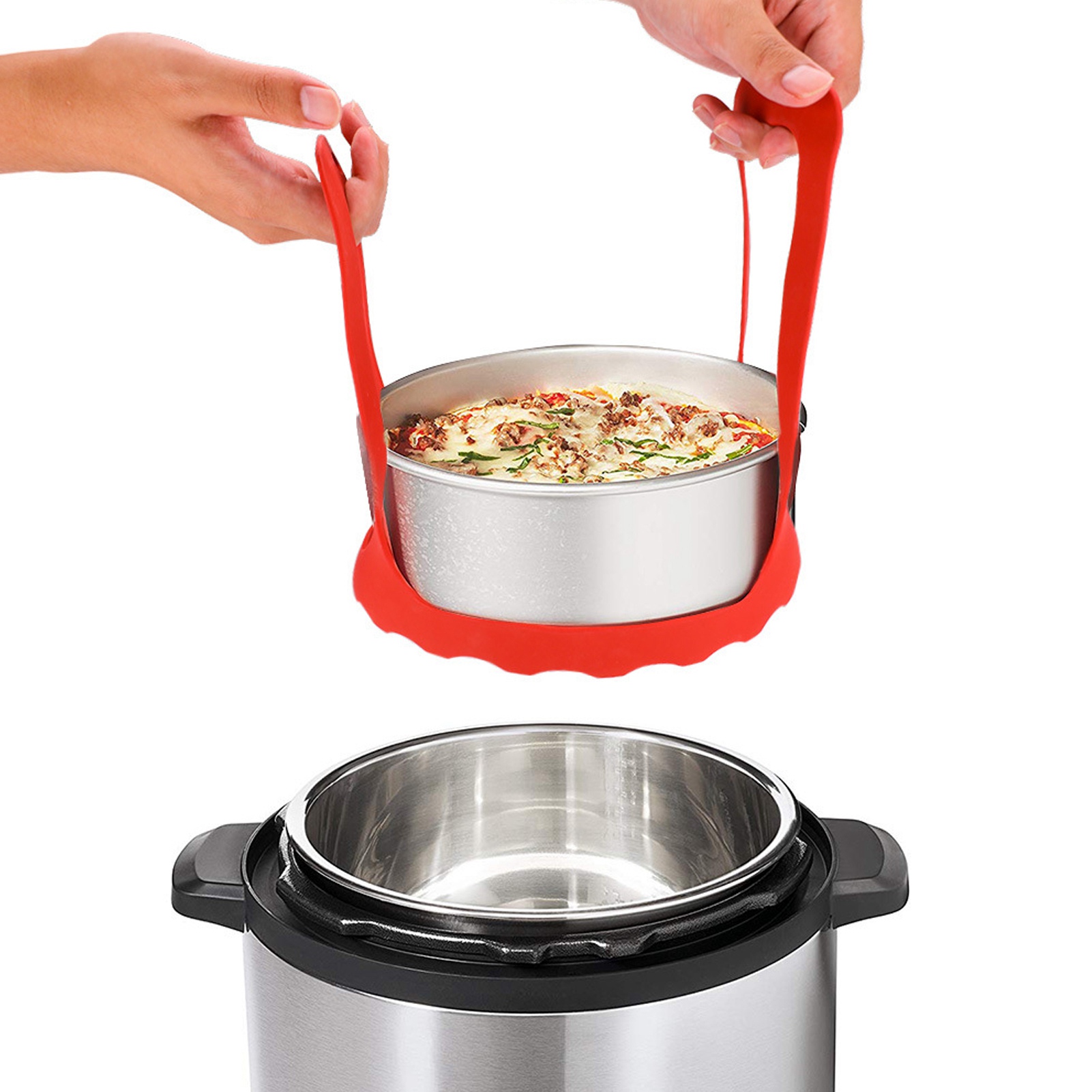 4pcs Set Silicone Kitchen Tool - Silicone Steamer Basket 评论和价格