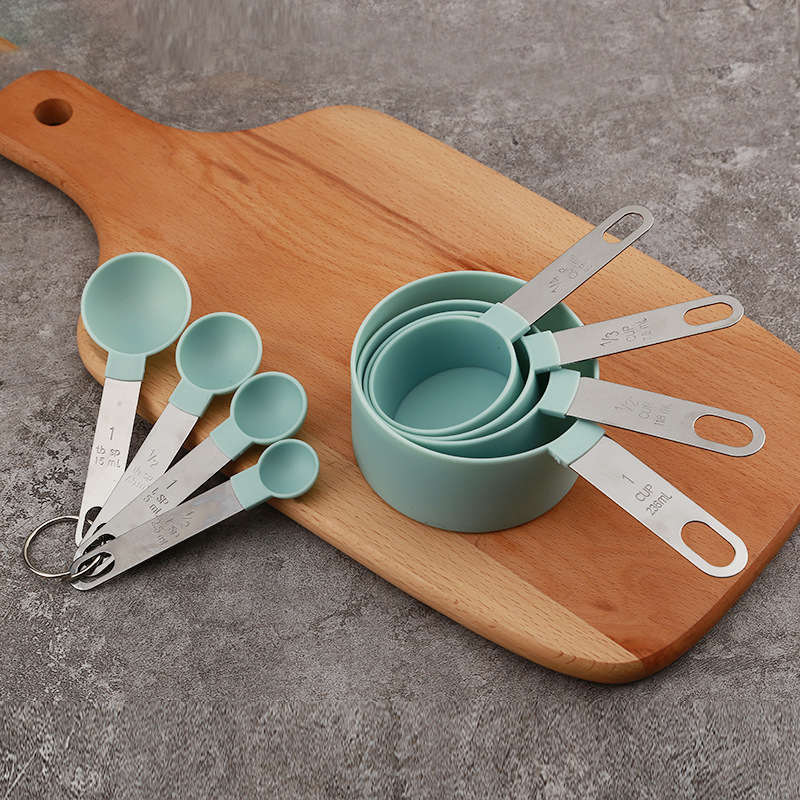 8PCS Measuring Cups Spoons Set - Kitchen Gadgets And Utensils 评论和价格