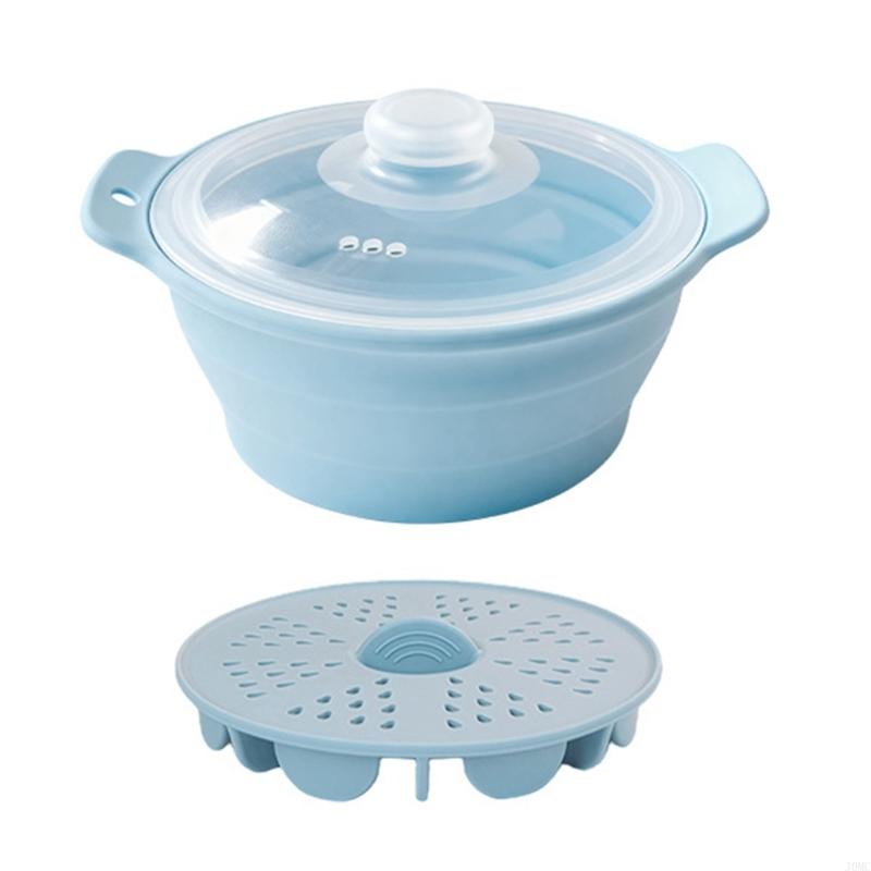 Silicone Microwave Steamer Pot - Silicone Steamer Basket 评论和价格