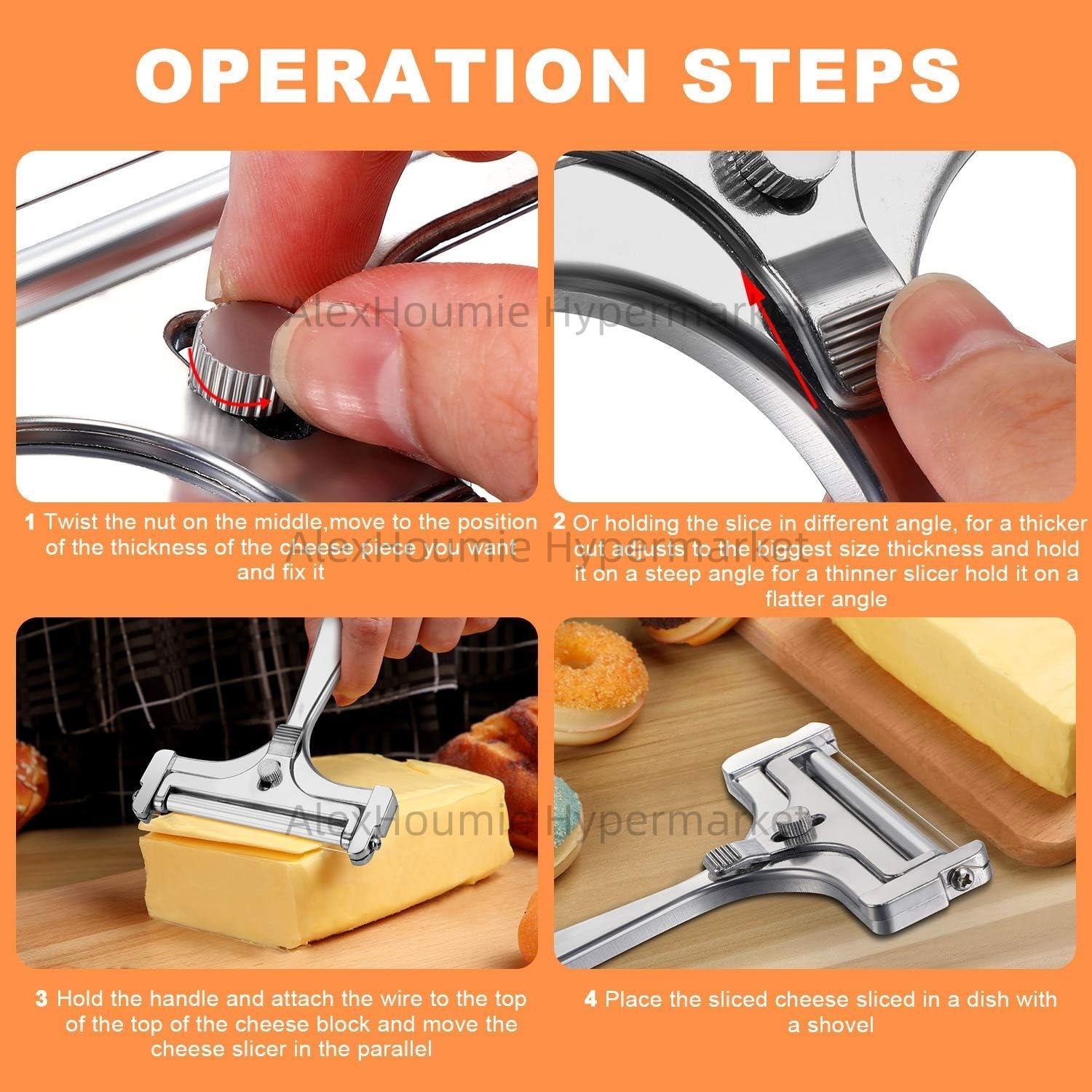 Cheese Slicer Adjustable Thick - Kitchen Gadgets Wirecutter 评论和价格