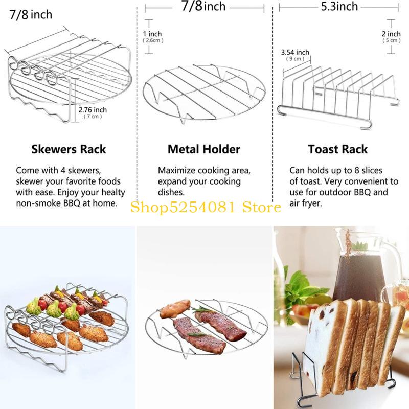 AXYC 17 Pieces  Accessories St - Silicone Steamer Basket 评论和价格