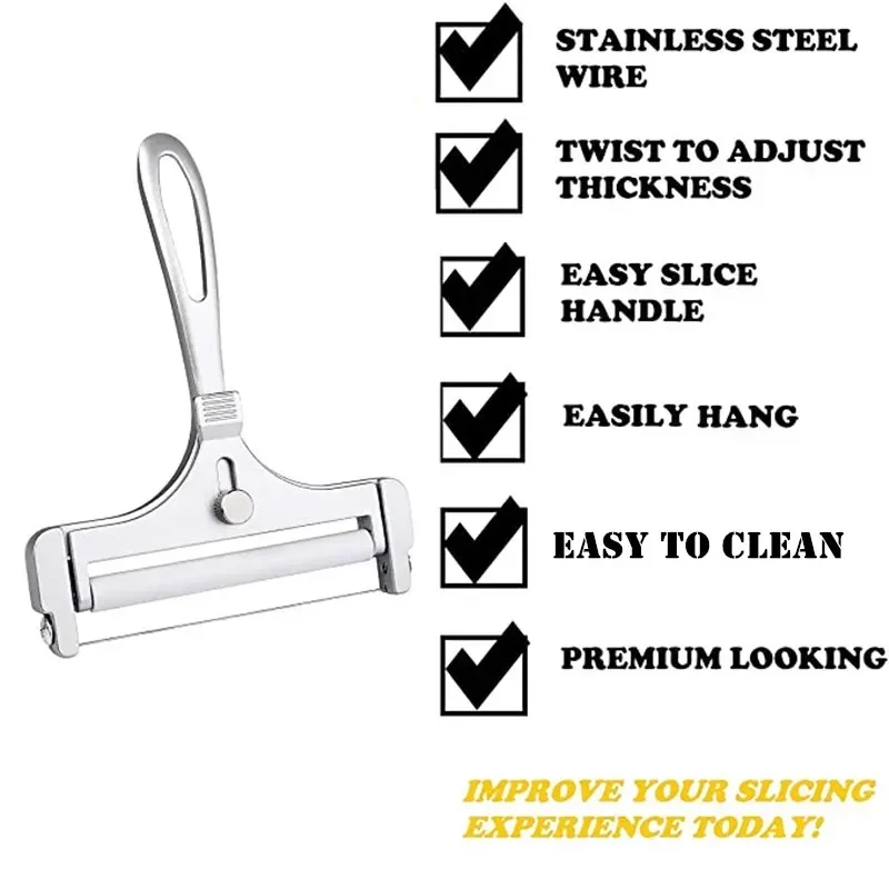 Aluminum Alloy Cheese Slicer A - Kitchen Gadgets Wirecutter 评论和价格