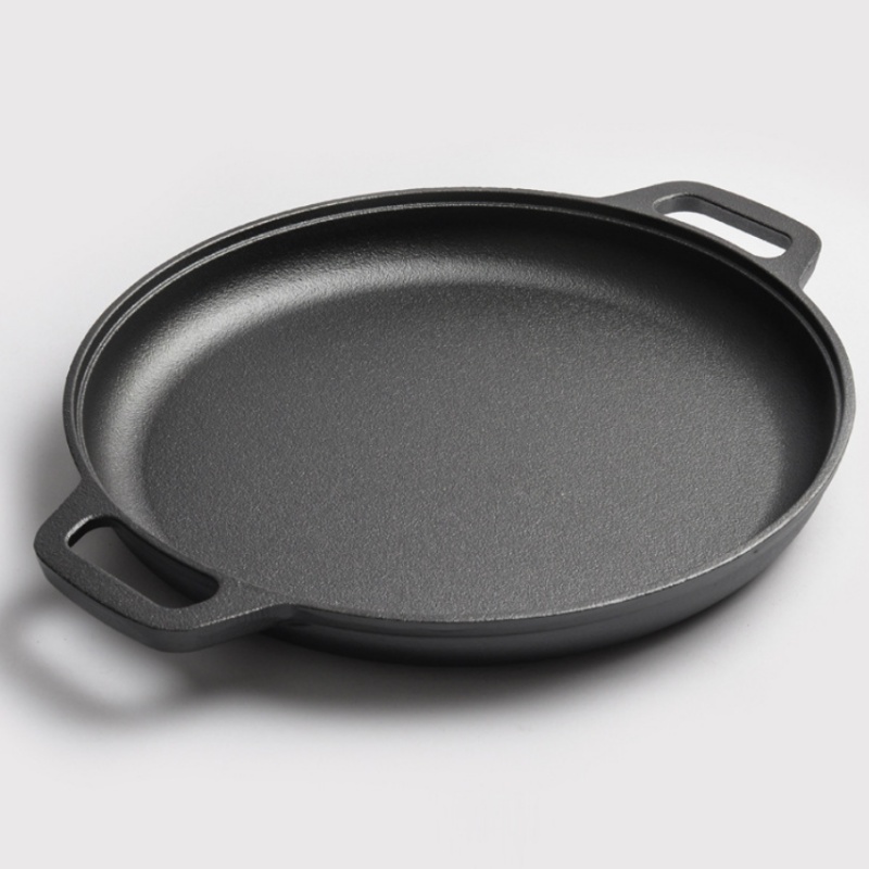 JUSTINLAU Double-Ear Frying Pa - Cast Iron Skillet 评论和价格