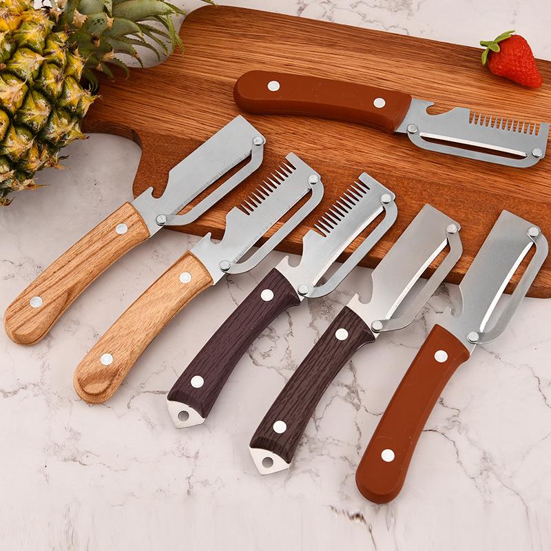 3 in 1 Serrated Peeler Knife f - Kitchen Gadgets That Are Useful 评论和价格
