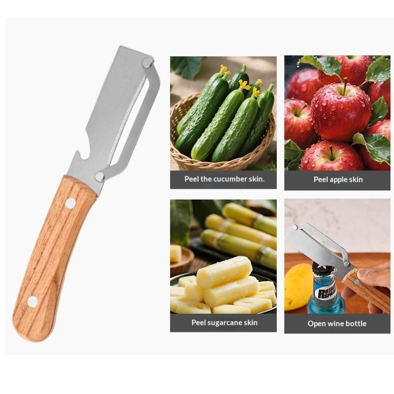 3 in 1 Serrated Peeler Knife f - Kitchen Gadgets That Are Useful 评论和价格