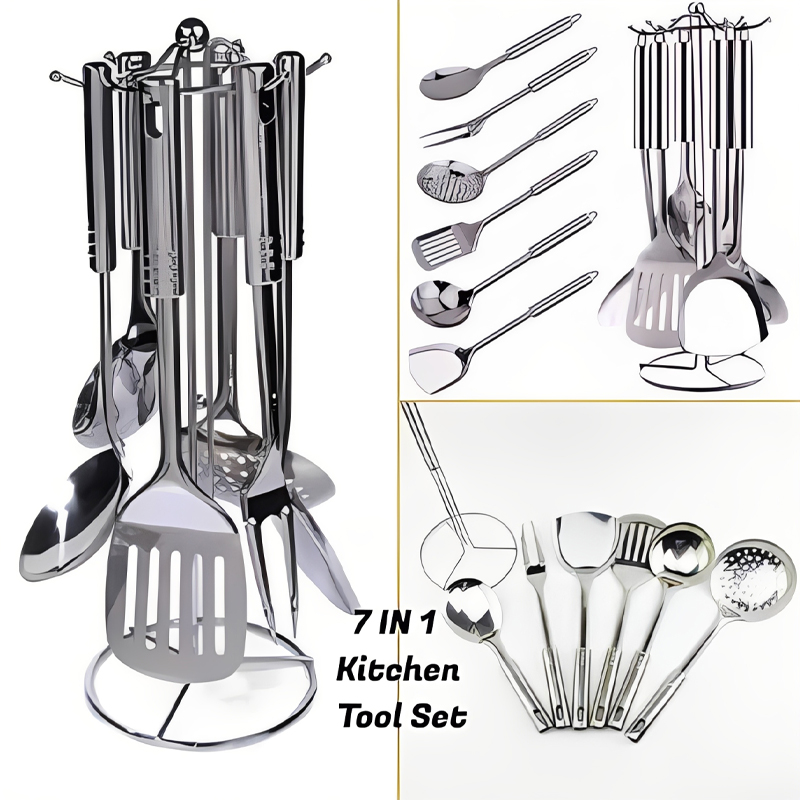 New Sale 7in1 Stainless Steel  - Kitchen Gadgets And Utensils 评论和价格