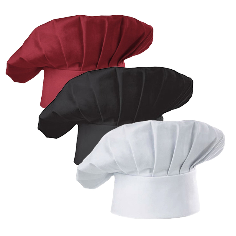 3pcs High22cm Cook Hat White C - Kitchen Gadgets You Need 评论和价格
