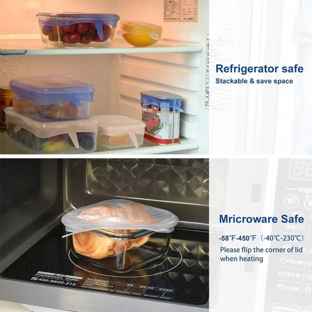 6PCS New Reusable Fresh-keepin - Kitchen Gadgets That Are Useful 评论和价格
