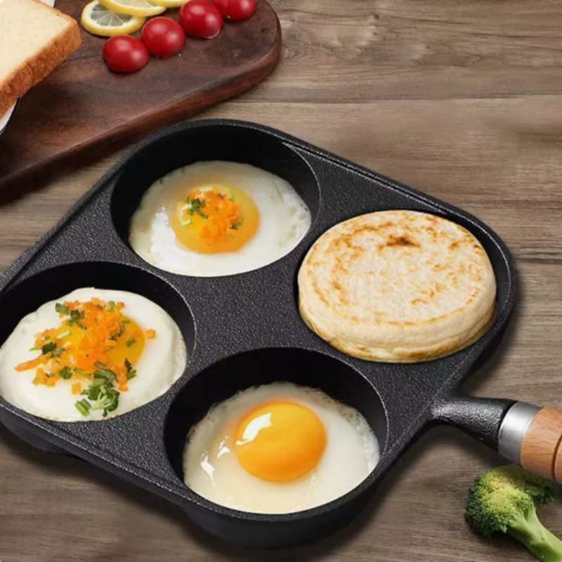 JUSTINLAU 2/4-Hole Cast Iron O - Cast Iron Skillet 评论和价格