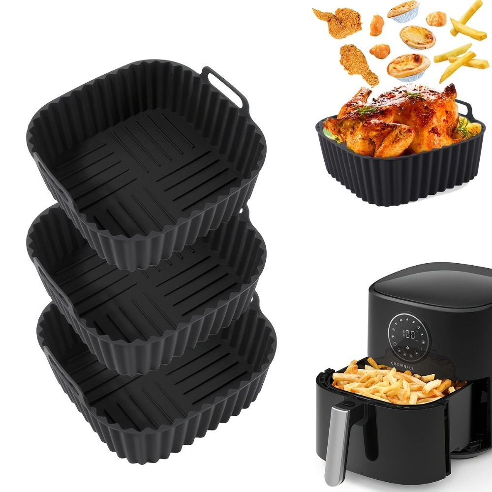 Air Fryer Silicone Liners Squa - Silicone Steamer Basket 评论和价格