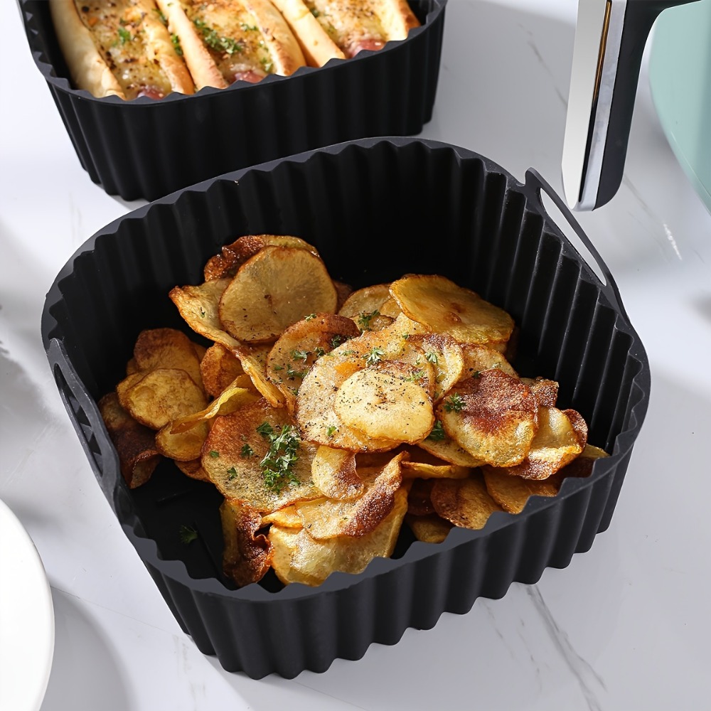 Air Fryer Silicone Liners Squa - Silicone Steamer Basket 评论和价格