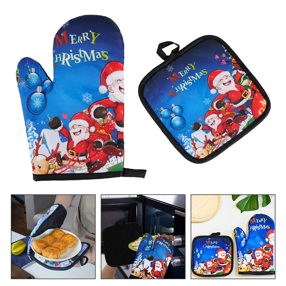 Heat Resistant Gloves Xmas Glo - Kitchen Gadgets Xmas 评论和价格