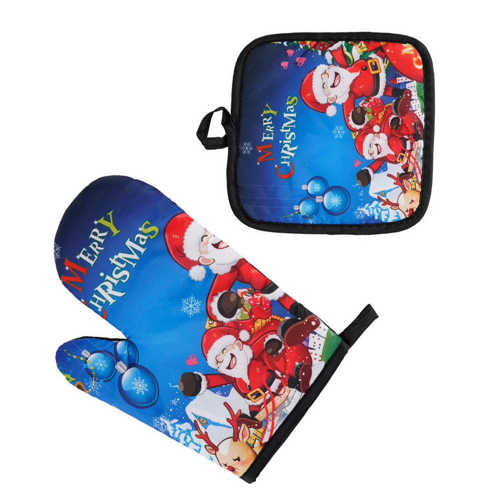 Heat Resistant Gloves Xmas Glo - Kitchen Gadgets Xmas 评论和价格