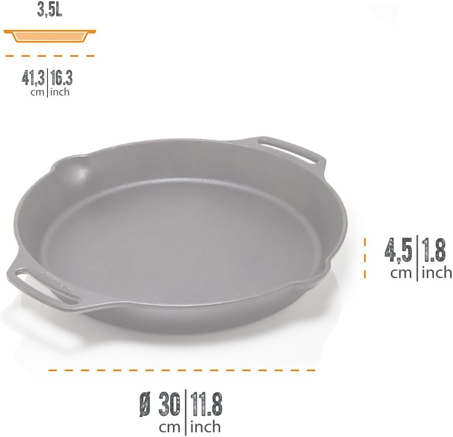 14-Inch Pre-Seasoned Cast Iron - Cast Iron Skillet 评论和价格