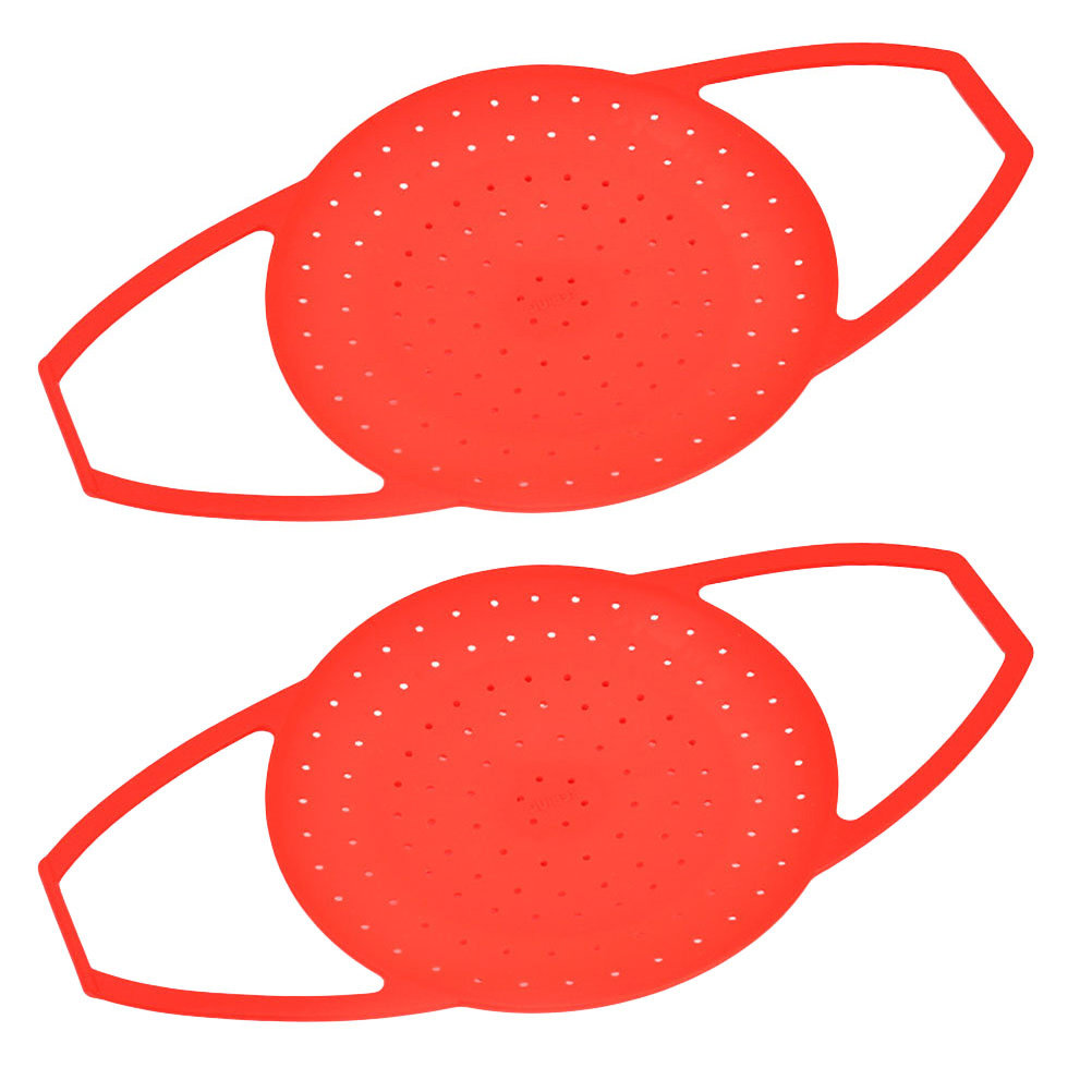 2pcs Foldable Silicone Steamer - Silicone Steamer Basket 评论和价格