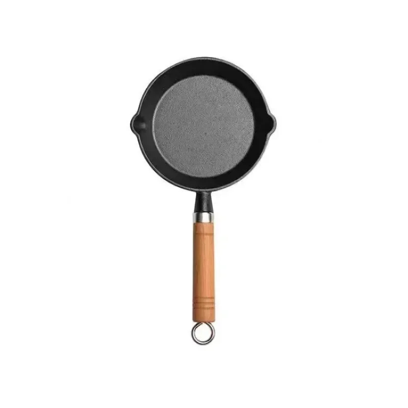 20cm Cast Iron Skillet Wooden  - Cast Iron Skillet 评论和价格